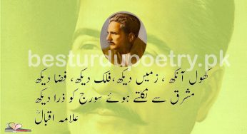 Allama Iqbal poetry in urdu best 25 sher
