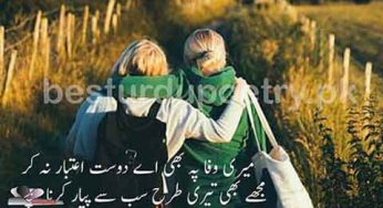 meri wafa pe bhi aye dost aittbar na kar
