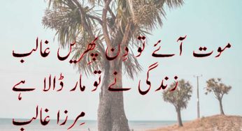 maut aye tu din phirain