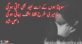 Sochta Hoon Ke Usay Neend ghazal lyrics