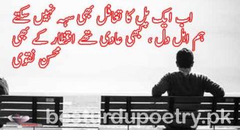 ab aik pal ka tughafil bhi sah nahi saktay