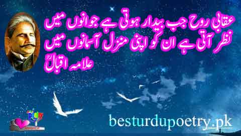 uqabi rooh jab nazar aati hai