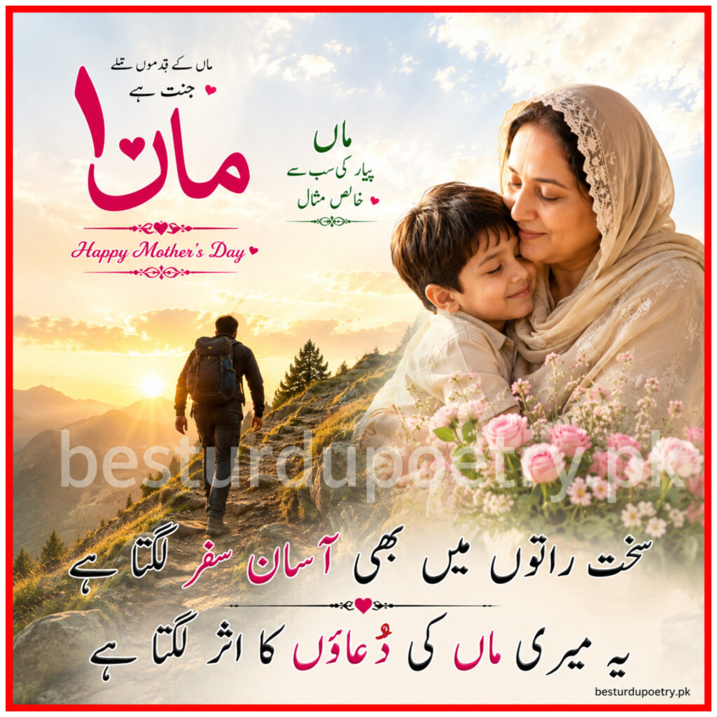 mothers day poetry in Urdu