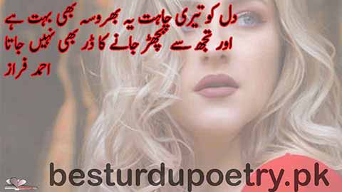 dil ko teri chahat pay - besturdupoetry.pk