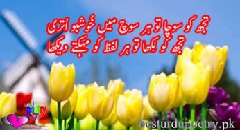khushboo poetry in urdu best 20 sher