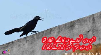 jis din tumhary khat ka mujhay inttzar tha