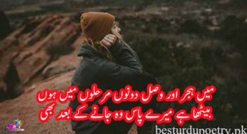 hijar poetry in urdu best 10 sher