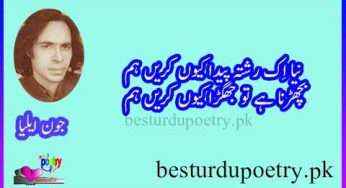 naya ek rishta paida kyun karen hum lyrics