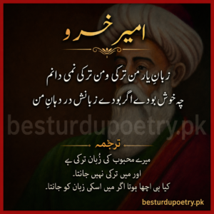 ameer khusro poetry with urdu translation