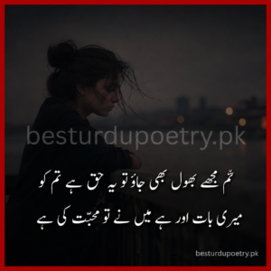 Bhool shyari in urdu