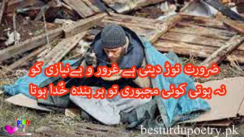 zarurat torr deti hai gharoor o bay niazi ko