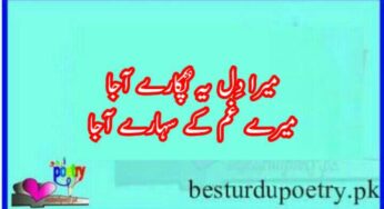mera dil ye pukare aaja lyrics in urdu