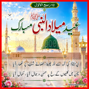 12 Rabi ul Awal poetry in Urdu