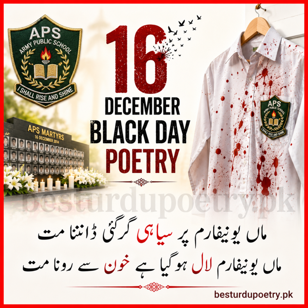 16 december black day poetry