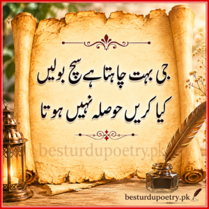 2 lines poetry in urdu
