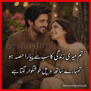 Love Poetry for Husband Shayari in Urdu